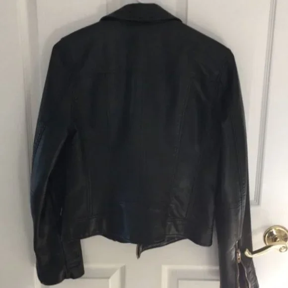 *SOLD*  Blank NYC Vegan Moto Jacket - Small - Picture 3 of 6